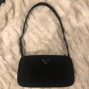 Black Prada shoulder bag